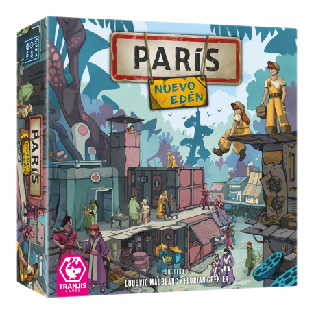 Board game Paris New Eden from Tranjis Games