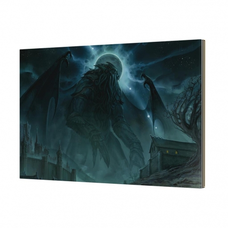 Pantalla de Los Mitos de Cthulhu de Sandy Petersen del juego de rol de Edge Entertainment