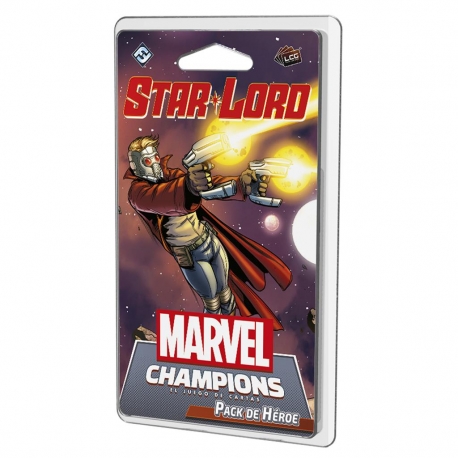Star-Lord pack de Héroe para Marvel Champions Lcg de Fantasy Flight Games