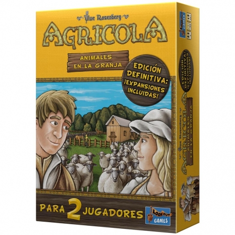Agricultural Animals on the Farm board Game from Lookout Games
