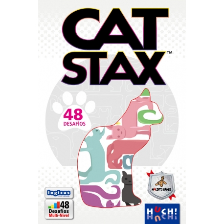 Cat Stax, Choose 1 puzzle, Select the cats Solve the challenges!