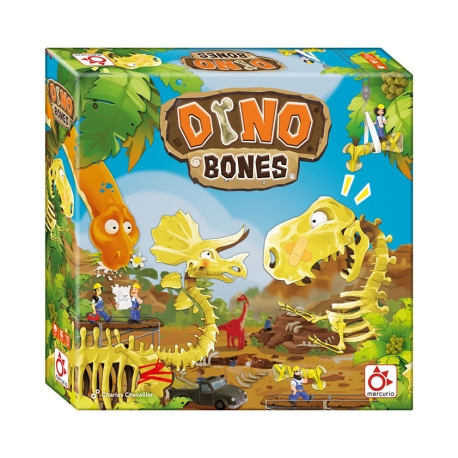 Board game Dino Bones de Mercurio Distribuciones 