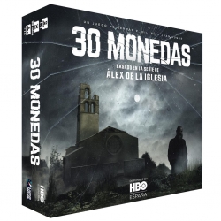 Board game 30 coins based on the series by Álex de la Iglesia and created by Ludonova 