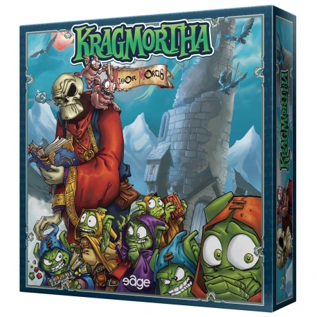 Kragmortha - Rigo Mortis, fun Edge board game for 8 players