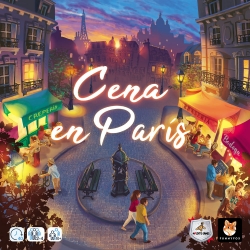 Juego de mesa Cena en París de Maldito Games