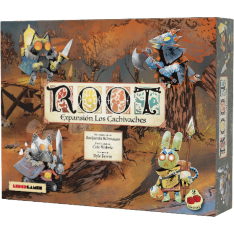 Los Cachivaches Expansionn for board game Root in Spanish from 2Tomatoes Games
