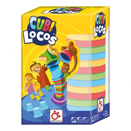 Board game Cubi Locos de Mercurio Distribuciones 