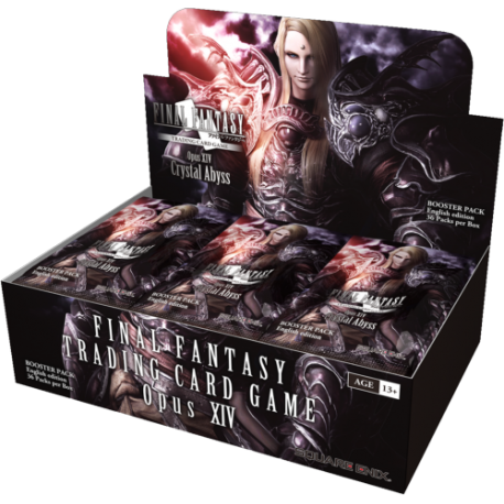 CAJA DE 36 SOBRES DEL JUEGO DE CARTAS FINAL FANTASY TCG OPUS XIV DE SQUARE ENIX