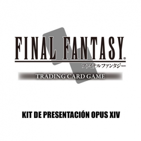 CARD GAME FINAL FANTASY TCG OPUS XIV PRE-RELEASE KIT FROM SQUARE ENIX