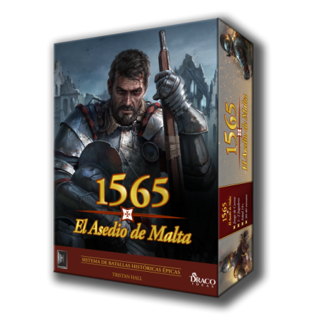 Juego de mesa 1565 El Asedio de Malta (español) de Draco Ideas