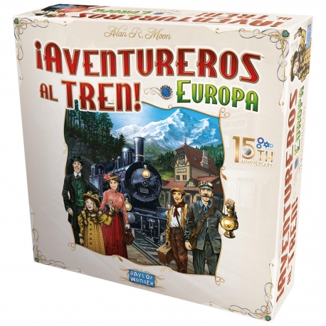 Board game Ticket to Ride! Europe 15th Anniversary of Days of Wonder 