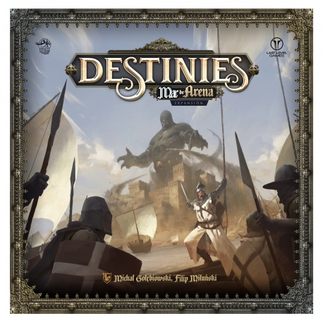 Sand sea expansion for Destinies board game from Last Level Games