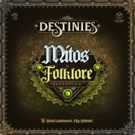 Mitos y Folklore expansión juego de mesa Destinies de Last Level Games