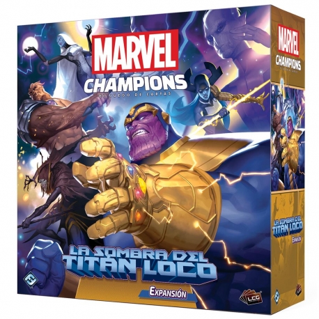 La sombra del titán loco expansión para Marvel Champions Lcg de Fantasy Flight Games
