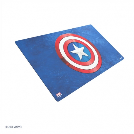 Tapete Marvel Champions Game Mat Captain America de Gamegenic