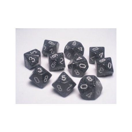 Chessex Speckled Poliédrico Ten d10 Set - Ninja
