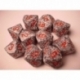 Chessex Speckled Polyhedral Ten d10 Set - Granite