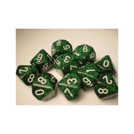 Chessex Speckled Polyhedral Ten d10 Set - Recon