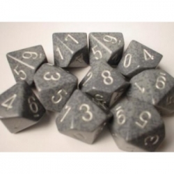 Chessex Speckled Polyhedral Ten d10 Set - Hi-Tech