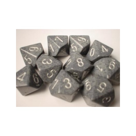 Chessex Speckled Polyhedral Ten d10 Set - Hi-Tech