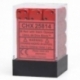 Chessex Opaque 12mm d6 with pips Dice Blocks (36 Dice) - Red w/black