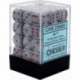 Chessex Speckled 12mm d6 Dice Blocks with Pips (36 Dice) - Air