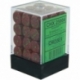 Chessex Speckled 12mm d6 Dice Blocks with Pips (36 Dice) - Strawberry