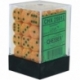 Chessex Speckled 12mm d6 Dice Blocks with Pips (36 Dice) - Lotus