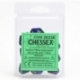 Chessex Gemini Polyhedral Ten d10 Sets - Blue-Green w/gold