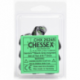 Chessex Gemini Polyhedral Ten d10 Sets - Black-Grey w/green