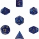 Chessex Lustrous 7-Die Set - Purple w/gold