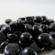 Chessex Gaming Glass Stones in Tube - Black Glass (40)