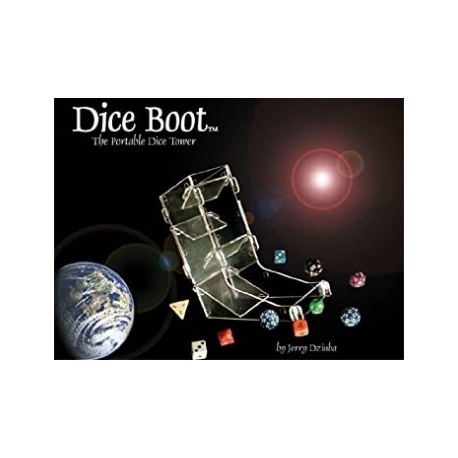 Chessex Dice Boot:Portable Dice Rolling Tower