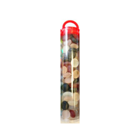 Chessex Gaming Glass Stones in Tube - Assorted Frosted (40)