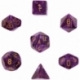 Chessex Vortex 7-Die Set - Purple w/gold
