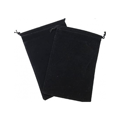 Chessex Large Suedecloth Dice Bags Black