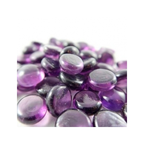 Chessex Gaming Glass Stones in Tube - Violet (40)