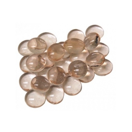 Chessex Gaming Glass Stones in Tube - Pink Opal (40)
