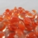 Chessex Gaming Glass Stones in Tube - Catseye Orange (40)