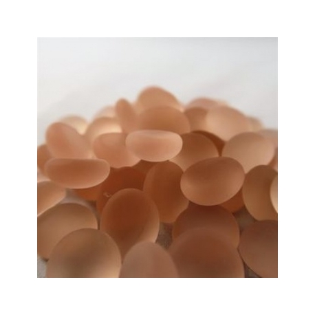 Chessex Gaming Glass Stones in Tube - Frosted Opal Pink (40)