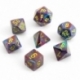 Chessex Festive 7-Die Set - Mosaic w/yellow