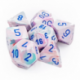 Chessex Festive Polyhedral 7-Die Set - Pop Art w/blue