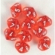 Chessex Translucent Polyhedral Ten d10 Set - Orange/white