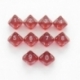 Chessex Translucent Polyhedral Ten d10 Set - Red/white