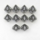 Chessex Translucent Polyhedral Ten d10 Set - Smoke/white