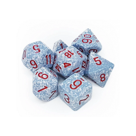 Chessex Speckled Polyhedral 7-Die Set - Air