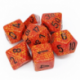Chessex Speckled Polyhedral 7-Die Set - Fire