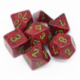 Chessex Speckled Polyhedral 7-Die Set - Strawberry