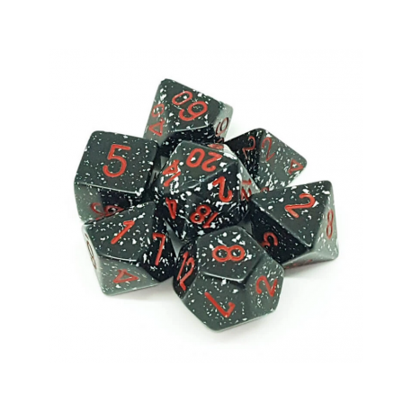 Chessex Speckled Polyhedral 7-Die Set - Space