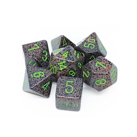Chessex Speckled Polyhedral 7-Die Set - Earth